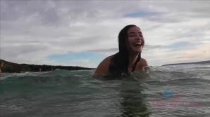 You hit the nude beach and then Emily gets you off.